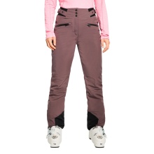 Ziener Winter Ski Trousers Tilla-Z (waterproof, windproof, snow gaiters, slim) long 2025 violet ladies